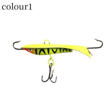 4Pcs Ice Fishing Lure Top Fishing Bait Balance Fish Ice Fishing Bait 6.3cm/10g