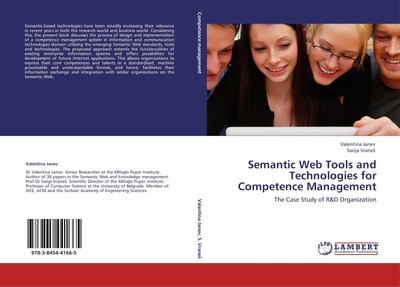 Valentina Janev (u. a.) | Semantic Web Tools and Technologies for Competence...