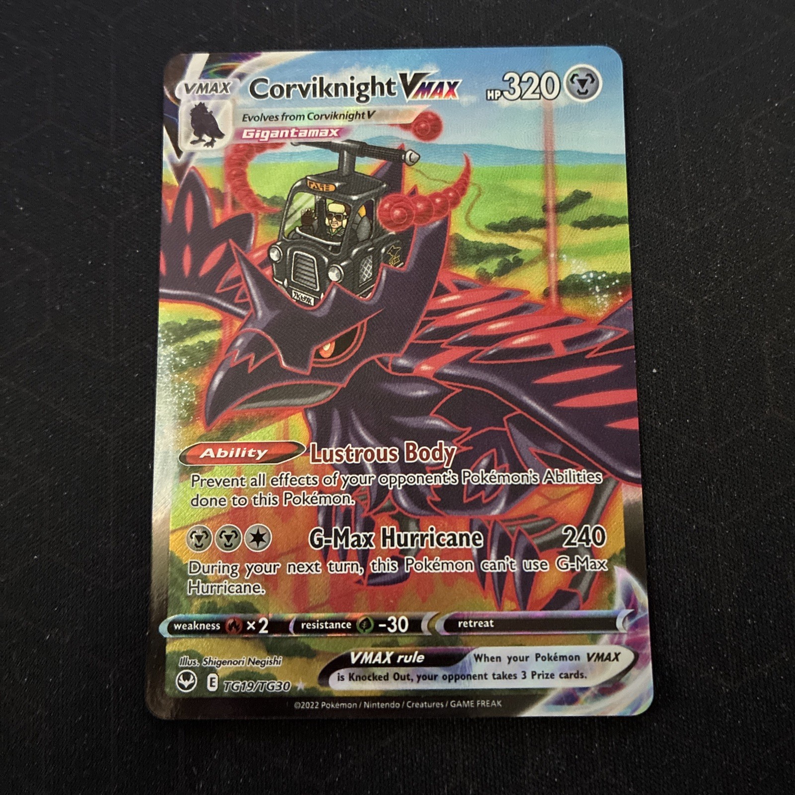 Corviknight VMAX TG19/TG30 Swsh12: Sword & Shield. Pk002544