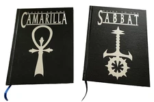 VTG 1999 Camarilla Sabbat Books Limited Ed White Wolf Vampires World Darkness