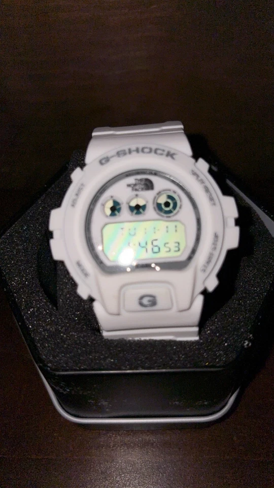 Supreme x The North Face x Casio G-Shock Watch White TNF FW22 - Image 4 of 4