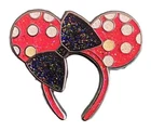 2018 Disney Minnie Mouse Ears Headband Red Pin
