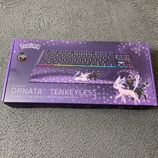 🔥NEW🔥 Pokemon x Razer Ornata V3 X Tenkeyless Espeon & Umbreon Edition Keyboard