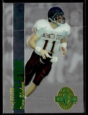 1993 Classic Four Sport #DS48 Drew Bledsoe Draft Stars Football Card 3403E