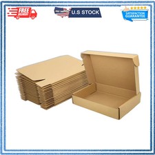 8x6x2 Shipping Boxes Set of 25, Brown Mailer Corrugated Cardboard Box