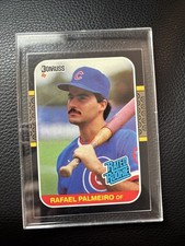 1987 Donruss - Rated Rookie Rafael Palmeiro #43 (RC)