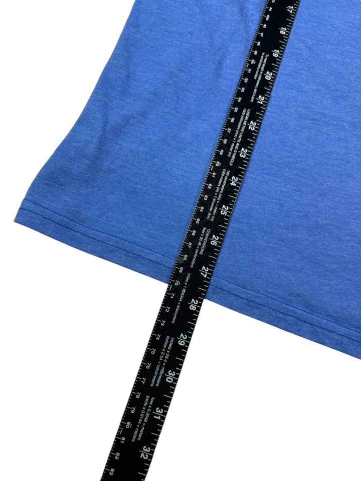 Majestic Threads Quebec Nordiques Ice Hockey Team Shirt Mens Medium Blue Red - Image 4 of 4