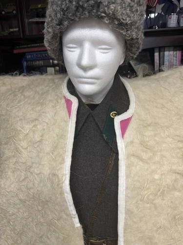 Authentic Russian Cossack Burka Cape Caucasian Wool Felt Cloak Nabadi Coat image 3