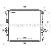 KüHler WasserküHler Passend FüR VW Amarok 2H S1B 2HA 2HB
