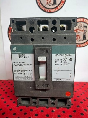 GE TED134025 25AMP 480V 3-P CIRCUIT BREAKER SHIPS SAME DAY