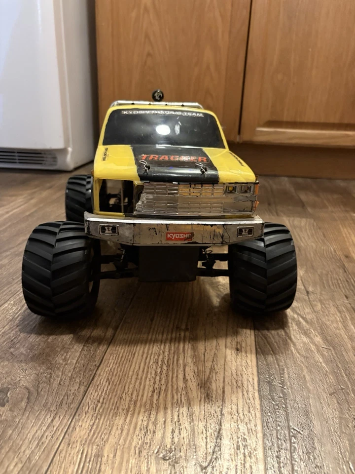 Vintage Radio Control 1/10 Truck Kyosho Tracker Runs Prefect 7.2v New Tires!! - Image 2 of 4