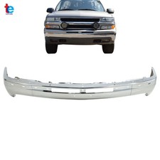 Chrome Front Bumper Split For Silverado 1500 1999-2002 Suburbantahoe 2000-2006 Chrome Front Bumper Split For Silverado 1500 1999-2002 Suburbantahoe 2000-2006