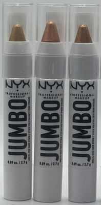 3PC NYX Jumbo Multi Use Face Stick SET ~ 0.09 OZ EACH ~ FAST SHIPPING ~ SEALED