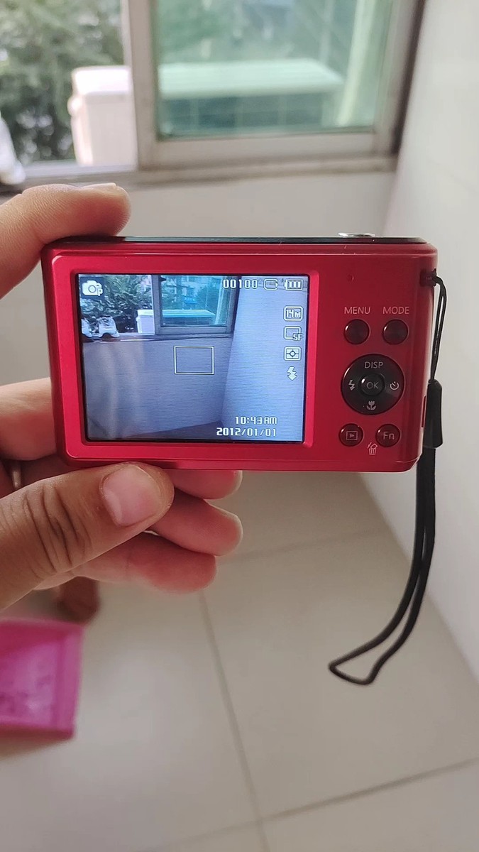 Samsung ES90 Digital Camera 14.2 MP 5x Optical Zoom English Red | eBay