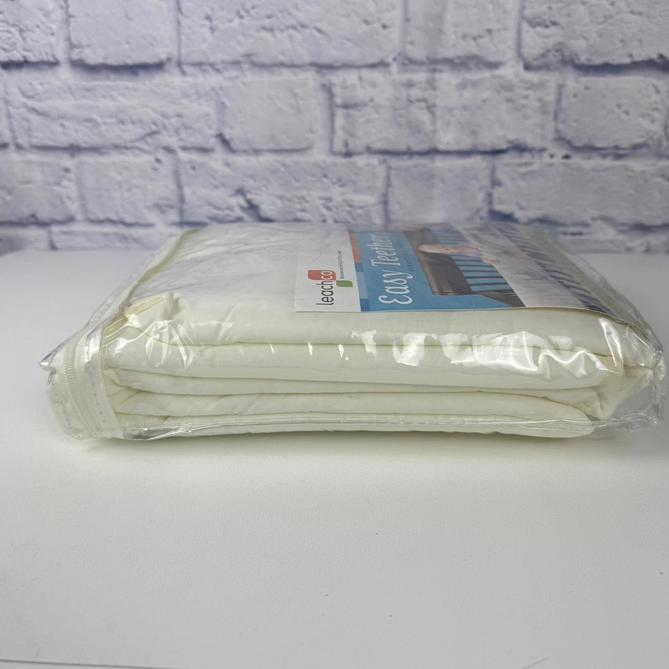 Leachco  Easy Teether Convertible Crib Rail Cover Cream XL 50.25"x17.5" NOS 2012 - Image 4 of 4