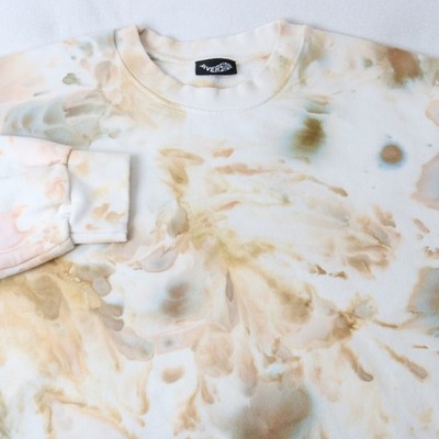 RIVERSIDE TOOL & DYE TIE DYE 8 OZ CREW NECK COTTON OVERSIZE UNISEX SWEATSHIRT M