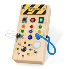 Montessori Busy Board Light Switch Sensory Toy for Toddlers