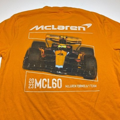MCLAREN Formula 1 Team F1 RACING Hollister T SHIRT Sz Mens S Authentic