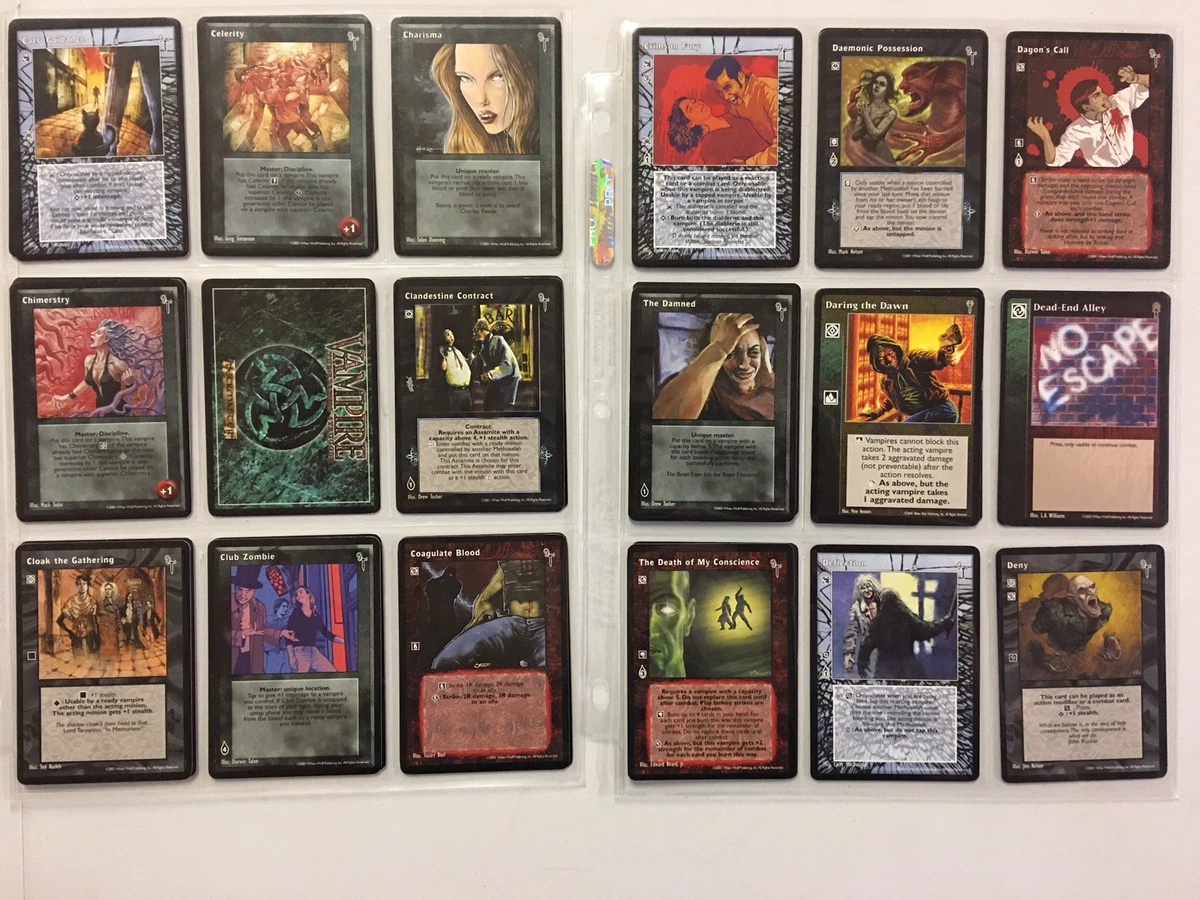 ★希少★　ヴァンパイア　VTES スターターデッキ Vampire: The Eternal Struggle Sealed Collectible Card Game Decks