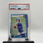 2025 Donruss Rated Rookie #400 Jaxson Dart Rookie Card (RC) Mint PSA 9