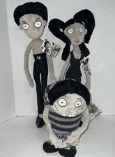 DISNEY PLUSH SET  Frankenweenie Victor Frankenstein ELSA Van Edgar NWT NEW