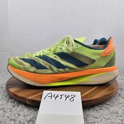 Adidas Mens 12 Adizero Adios Pro 2 Pulse Lime Athletic Road Running Shoe GX3124