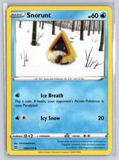 Snorunt 034/172 Common Brilliant Stars Pokemon Lightly Played