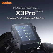 Godox X3Pro X3 PRO C/N/F/S/O/L 2.4G TTL HSS Wireless Flash Trigger Transmitter