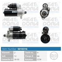 Anlasser Starter Meat & Doria 5010316 12V FüR VW Polo 3 6N1 6N2 Lupo 1 6X1 6E1