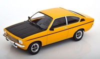 1:18 Mcg Opel Kadett C Sr Coupe Ochre-Yellow/Matt-Black