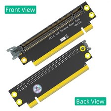 PCI-e 16X 3.0 90 Degree Reverse Male to Female Riser Card For 1U/2U Server