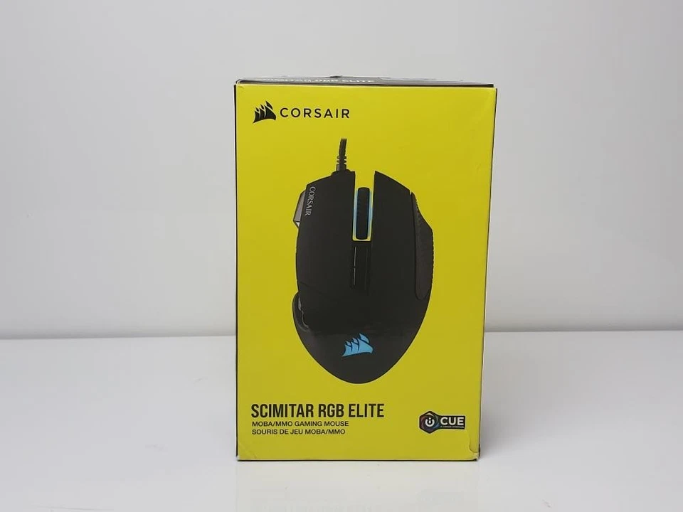 Corsair SCIMITAR RGB ELITE Gaming Mouse – 18K DPI, 17 Buttons, Black - Image 2 of 4