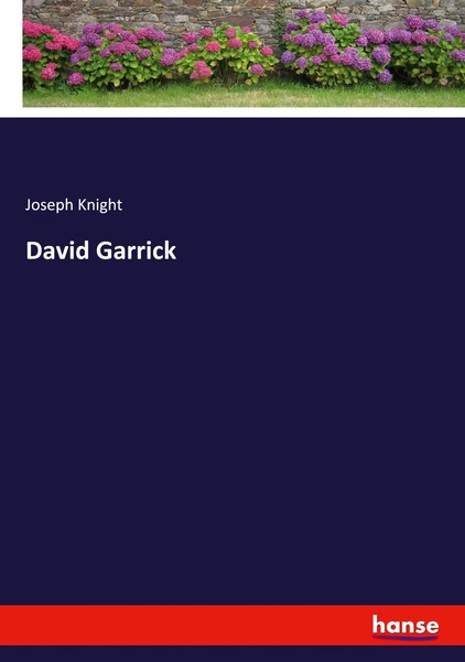 David Garrick Joseph Knight Taschenbuch Englisch 2024 Hansebooks-image