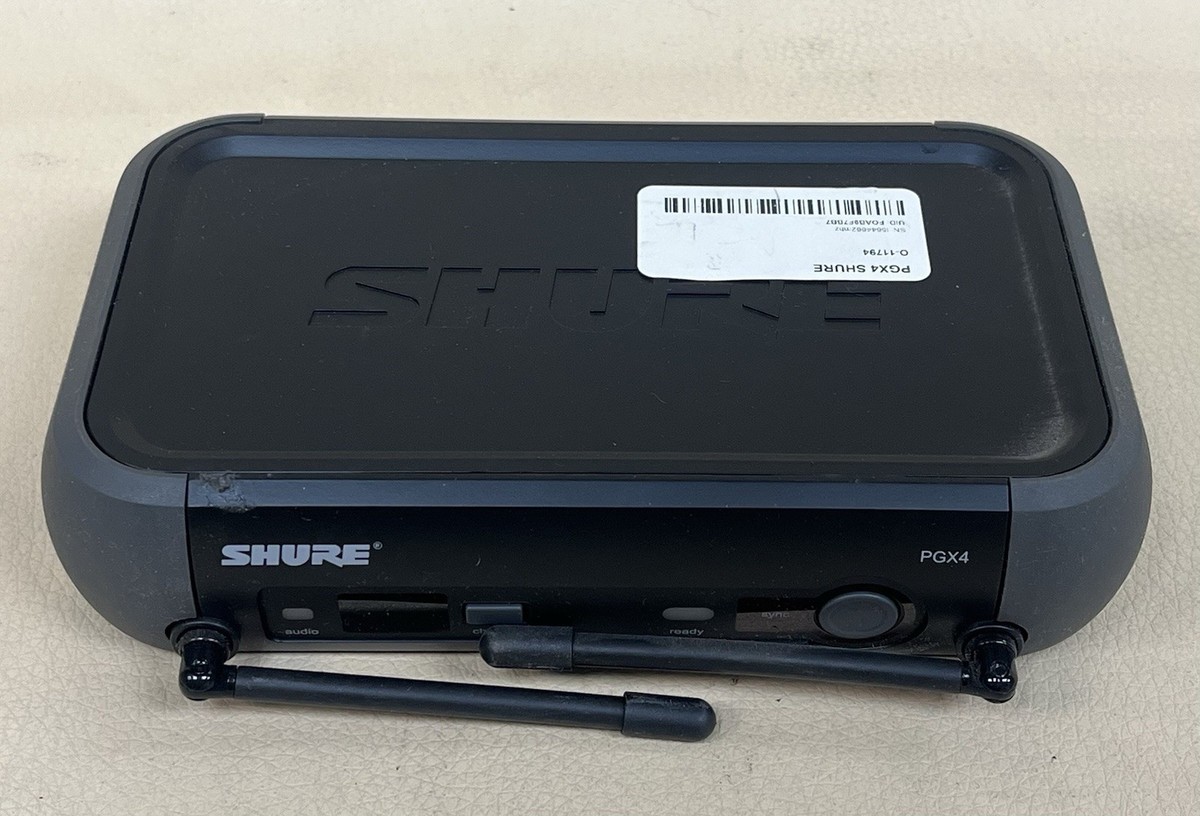 SHURE PGX4 ギター　ワイヤレスシステム Shure PGX4 Wireless Microphone Receiver - Black for sale online | eBay