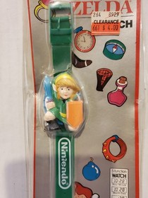 The Legend of Zelda Nintendo NES Era 1989 Nelsonic Watch Kids Wristwatch *NEW*