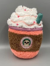 Squishable PUGKIN SPICE LATTE Pillow Stuffed Plush 16"