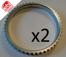 ABS Sensor Rings Front for Volvo 1999-2014 -SET OF 2 FEBI BILSTEIN