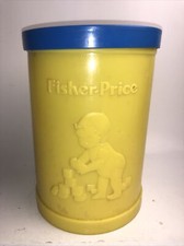 Vintage 1977 Fisher Price Baby's First Blocks Shape Sorter Bucket