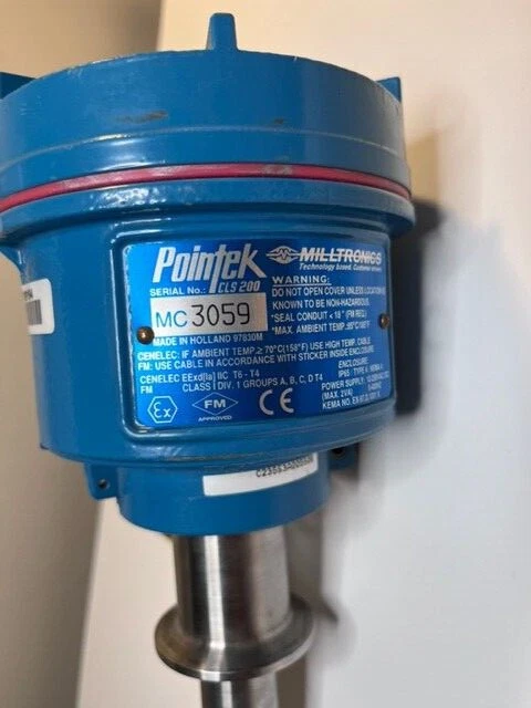 MILLTRONICS POINTEK CLS200 LEVEL SWITCH SENSOR C235S3A00550B 6" LENGTH PROBE - Image 2 of 4