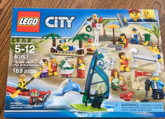 LEGO (60153) City People Pack Fun at the Beach - 169 Pieces for sale online | eBay