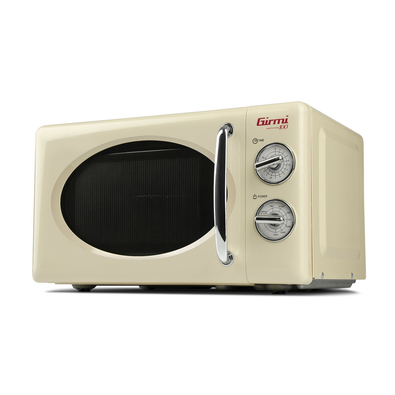 Girmi FM21 Crema: Forno Microonde con Grill per Cotture Perfette 20L