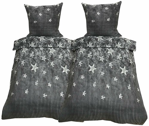 Fleece Bettwäsche 135x200 155x220 200x200 Teddy Plüsch 2-tlg 3-tlg 4-tlg - Bild 7 von 12