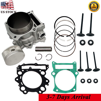 Cylinder Repair Kit +Valve For Hisun 750 UTV Bore Cub Cadet Coleman Challenger