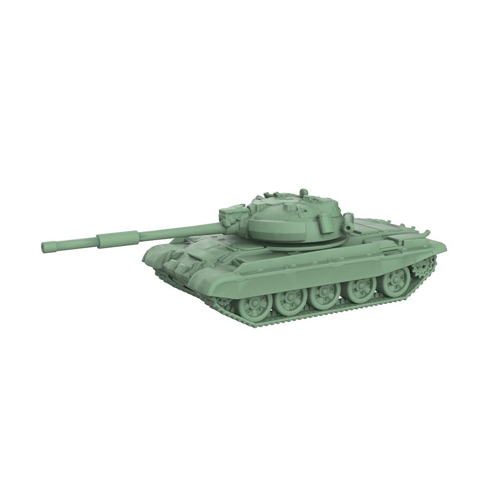 MRY-SFW 1/200 Military Model Kit Soviet T-62M Main Battle Tank - Image 2 of 4