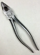 Vintage Kraeuter Tools No. 1831-7" Electrician's Side Cutting Pliers Newark NJ 