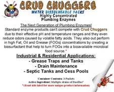 Crud Chuggers Plumbing Enzyme Packets