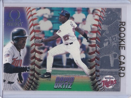 DAVID ORTIZ ROOKIE CARD 1998 Pacific Omega TWINS BOSTON RED SOX Big 
