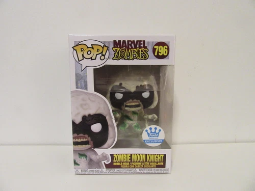 Funko Pop! Marvel Zombies - Zombie Moon Knight #796 - Exclusivo de Funko Shop