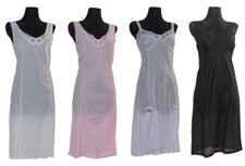 Damen Unterkleid Unterrock mit Spitze