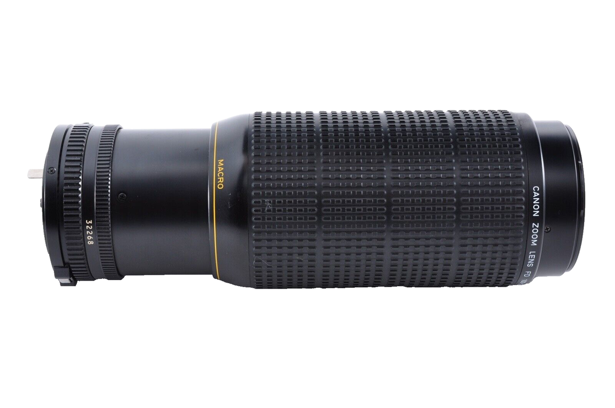 CANON NEW FD 100-300mm F5.6 Telephoto Zoom MF Lens From